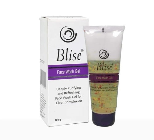 SKIN CARE Blise Face Wash Gel – 100g | Deep Cleansing, Oil Control &